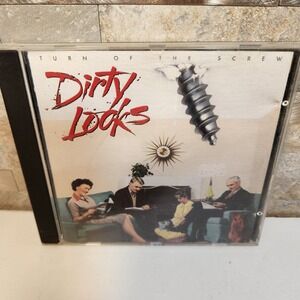 Dirty Looks Turn of the Screw CD 1989 Atlantic Records 81992-2 Hard Rock Metal